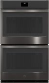 JTD5000BNTS GE 30 Inch Double Wall Smart Oven - 10.0 cu. ft. Black Stainless Steel