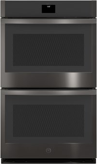JTD5000BNTS GE 30 Inch Double Wall Smart Oven - 10.0 cu. ft. Black Stainless Steel