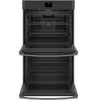 JTD5000BNTS GE 30 Inch Double Wall Smart Oven - 10.0 cu. ft. Black Stainless Steel-2