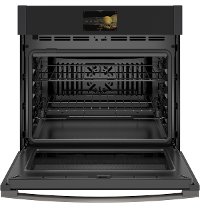PTS7000FNDS GE Profile 30 Inch Single Wall Convection Smart Oven - 30 Inch Matte Black-4