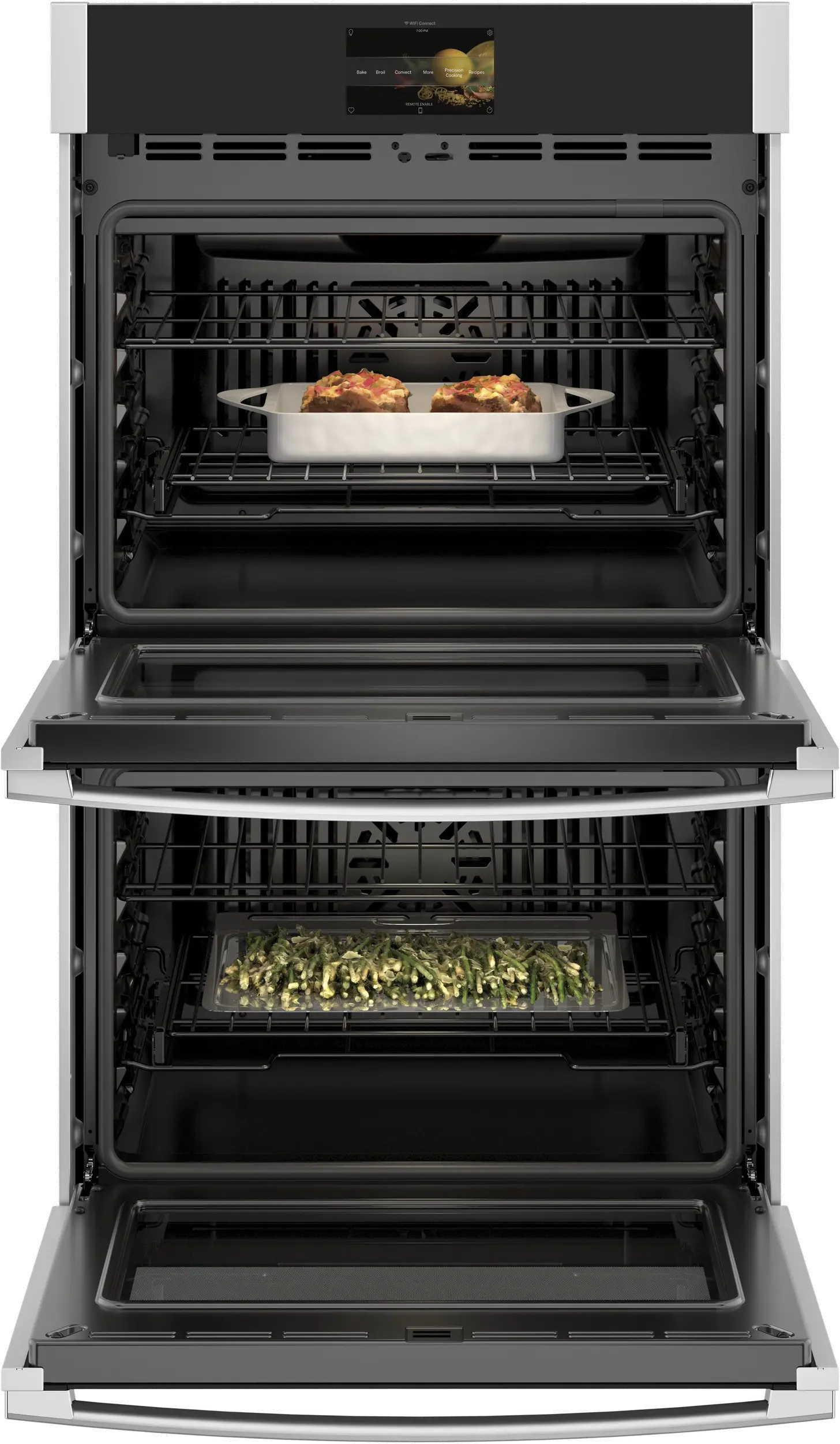 PTD7000SNSS GE Profile 30 Inch Smart Double Wall Oven - 10.0 cu. ft. Stainless Steel-4