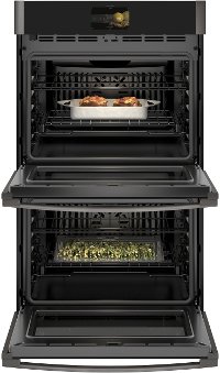 PTD7000BNTS GE Profile 30 Inch Smart Double Wall Oven - 10.0 cu. ft. Black Stainless Steel-2