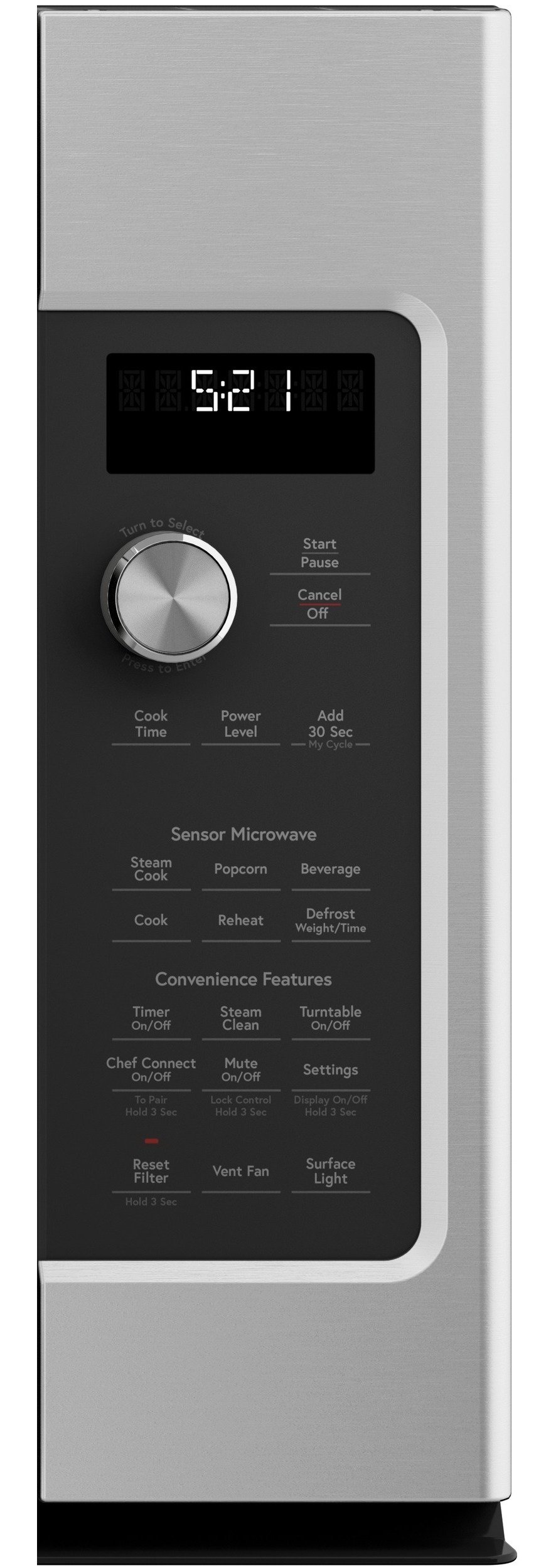 CVM521P2MS1 Cafe 30 Inch Over the Range Microwave - 2.1 cu. ft. Stainless Steel-2