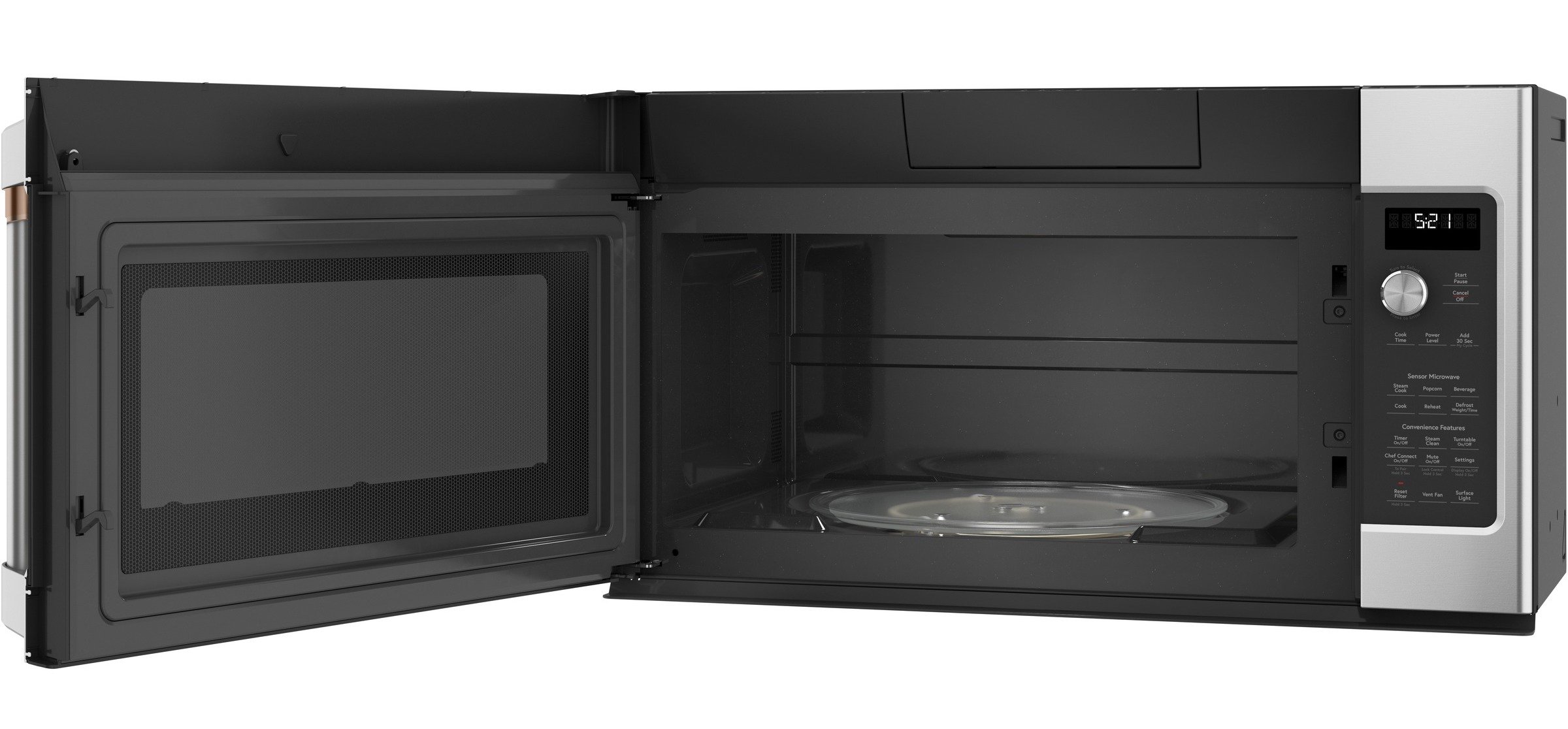CVM521P2MS1 Cafe 30 Inch Over the Range Microwave - 2.1 cu. ft. Stainless Steel-3