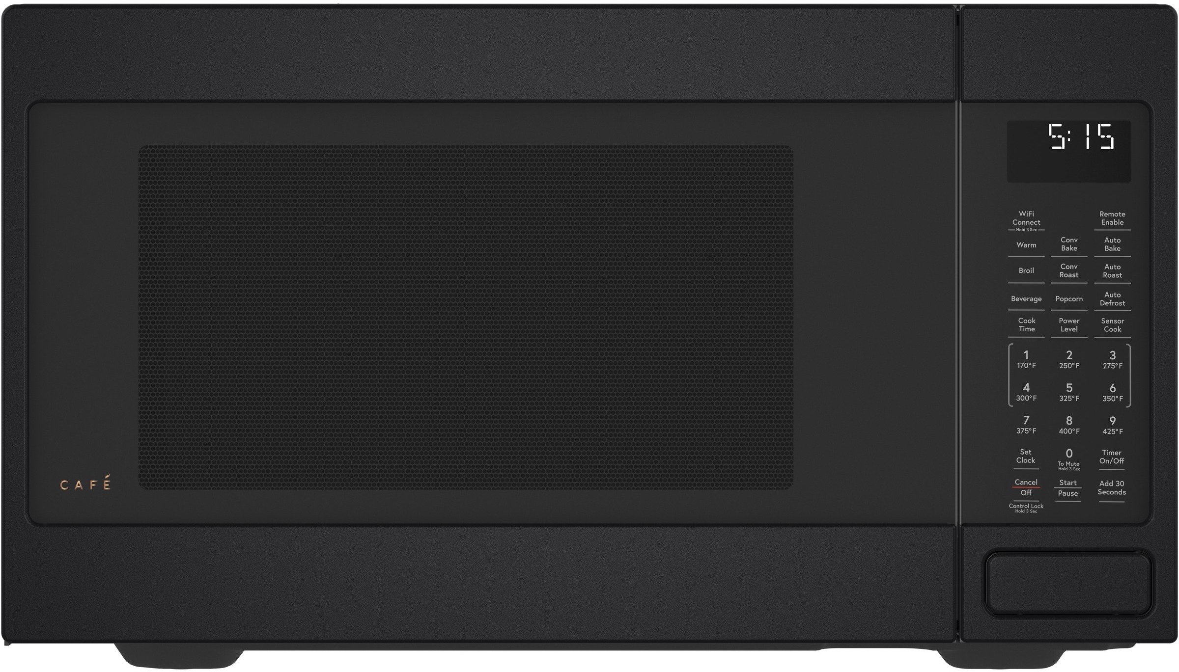 CEB515P3NDS Cafe Combination Smart Microwave and Convection Oven - 1.5 cu. ft. Black-1