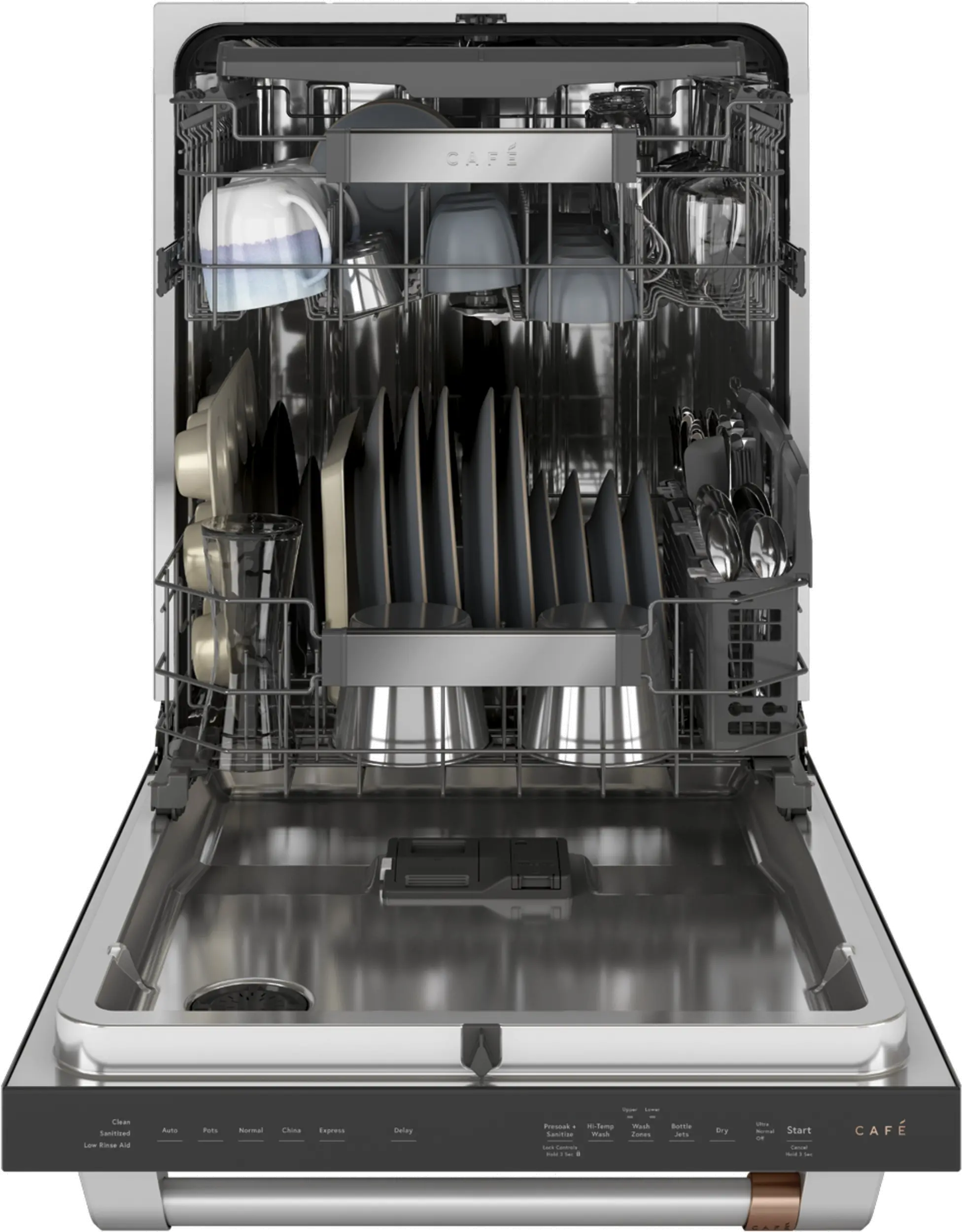 CDT805P2NS1 Cafe Top Control Dishwasher - Stainless Steel-4