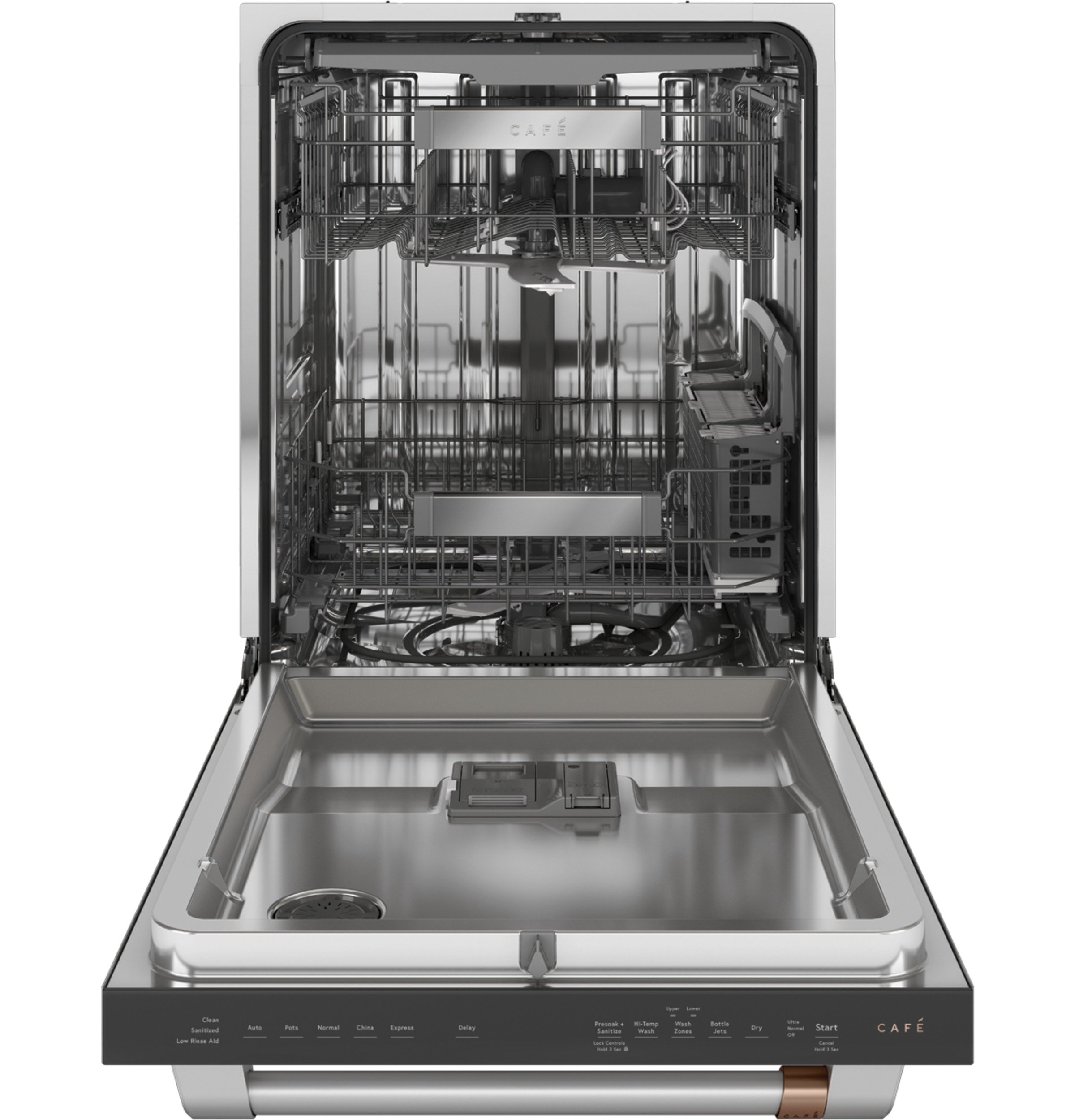 CDT845P2NS1 Cafe Dishwasher with Hidden Controls - Stainless Steel-3