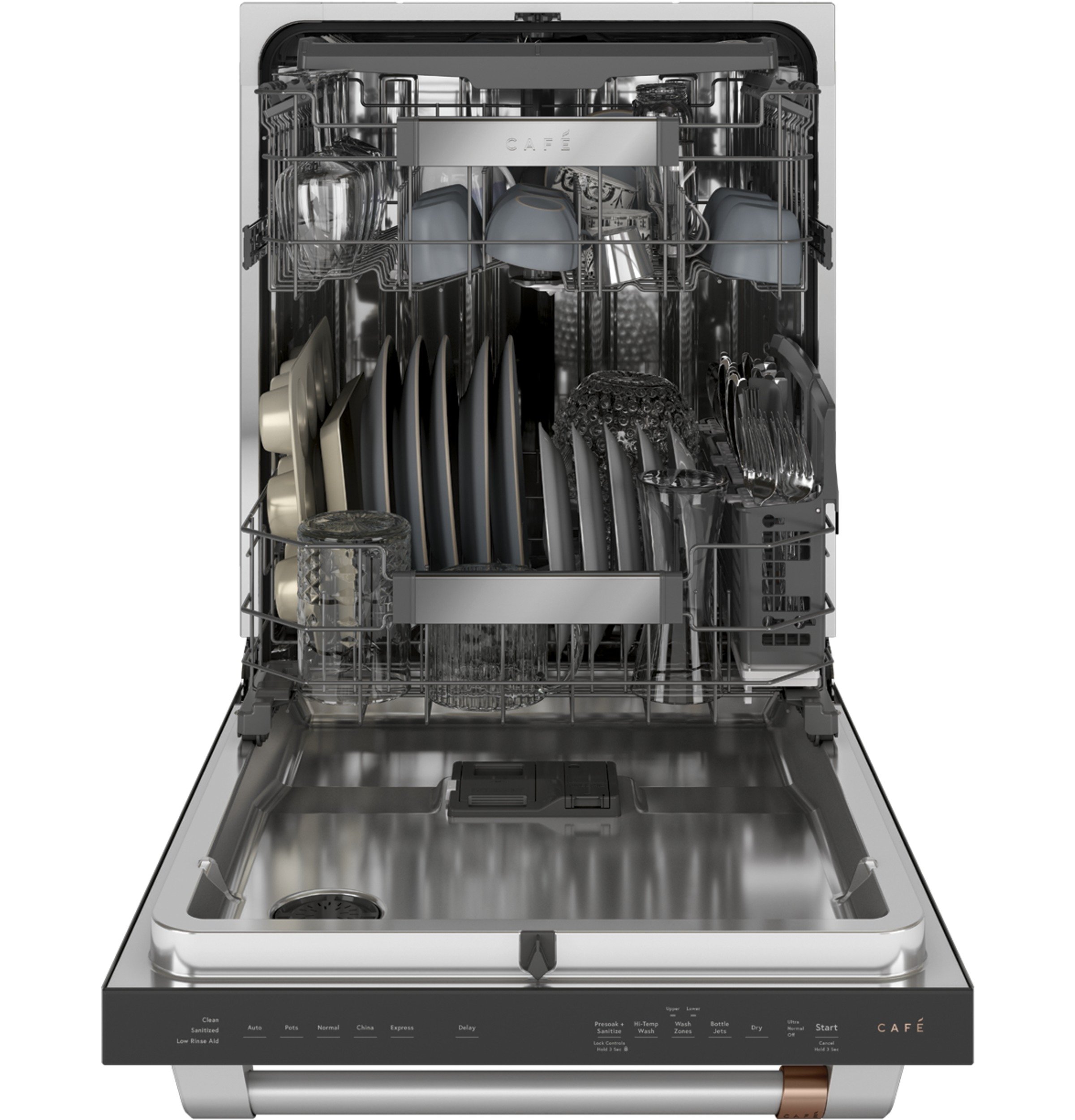 CDT845P2NS1 Cafe Dishwasher with Hidden Controls - Stainless Steel-4