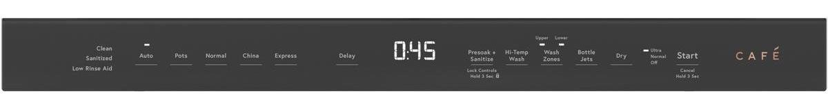 CDT845P4NW2 Cafe Dishwasher with Hidden Controls - Matte White-2