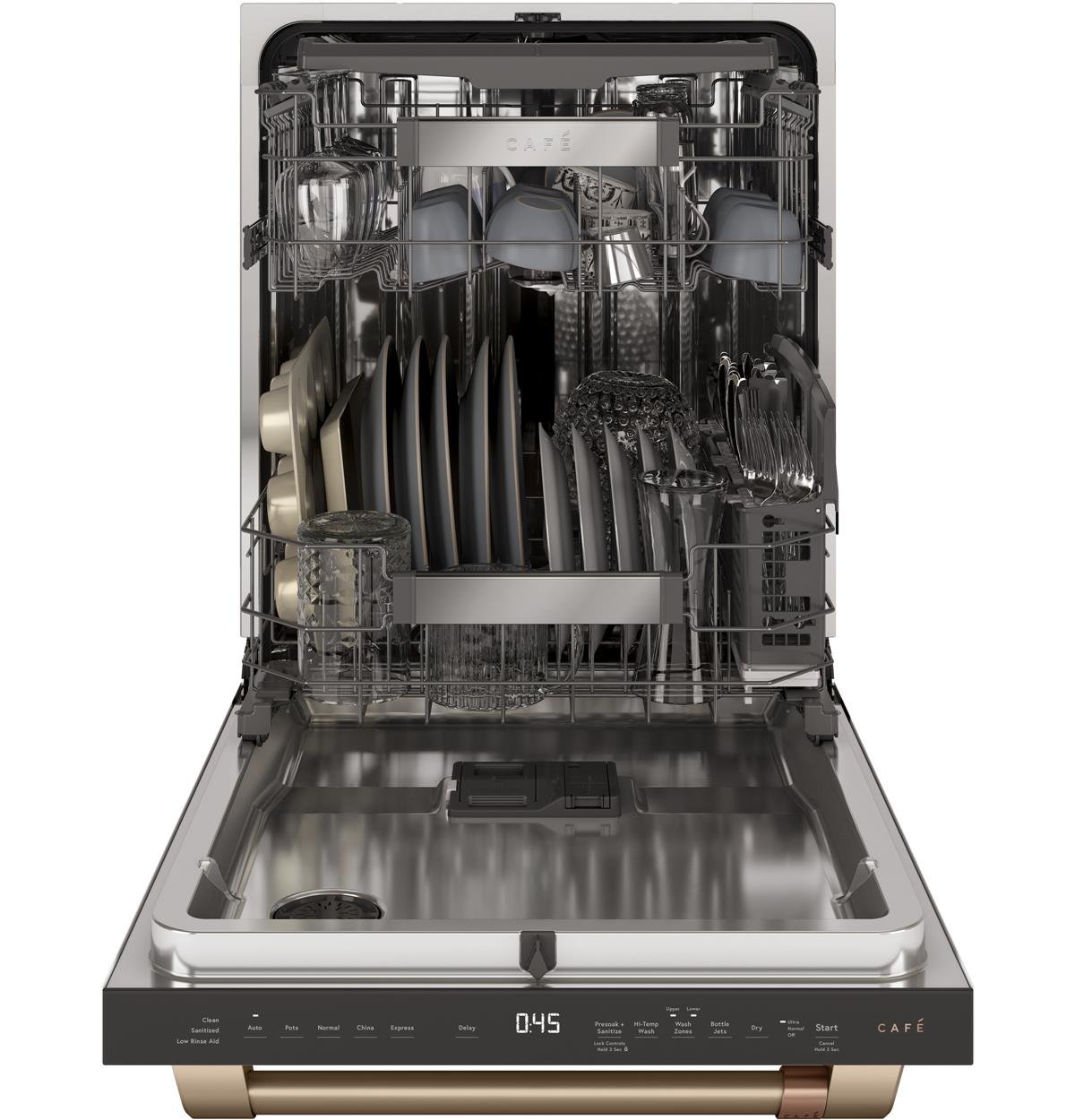 CDT845P4NW2 Cafe Dishwasher with Hidden Controls - Matte White-3