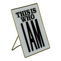 This Is Who I Am Metal Wall Sign Decor-3