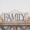 Clearance Distressed Wooden Family Word Wall Art