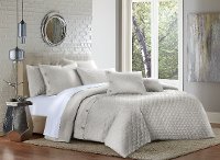 Natural Linen 8 Piece King Bedding Collection - Gibson