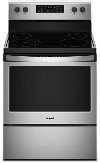 WFE510S0HS Whirlpool 5.3 cu. ft. Electric Range - 30 Inch Stainless Steel