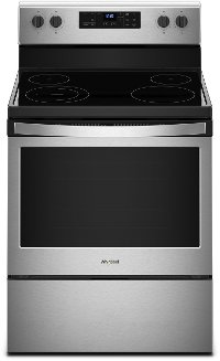 WFE510S0HS Whirlpool 5.3 cu. ft. Electric Range - 30 Inch Stainless Steel