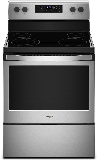 WFE510S0HS Whirlpool 5.3 cu. ft. Electric Range - 30 Inch Stainless Steel