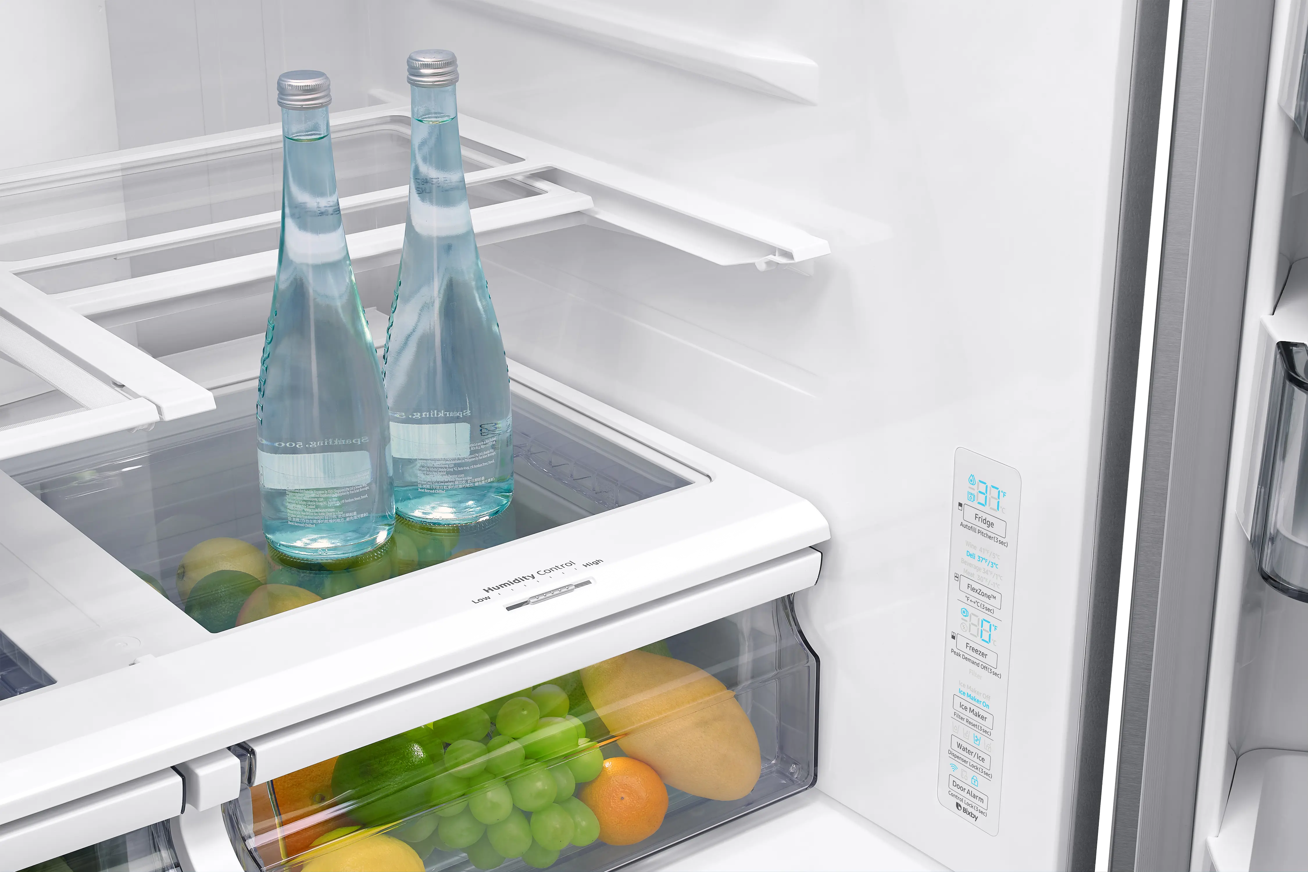 RF28R7201SR Samsung 28 cu ft French Door Refrigerator - Stainless Steel-5