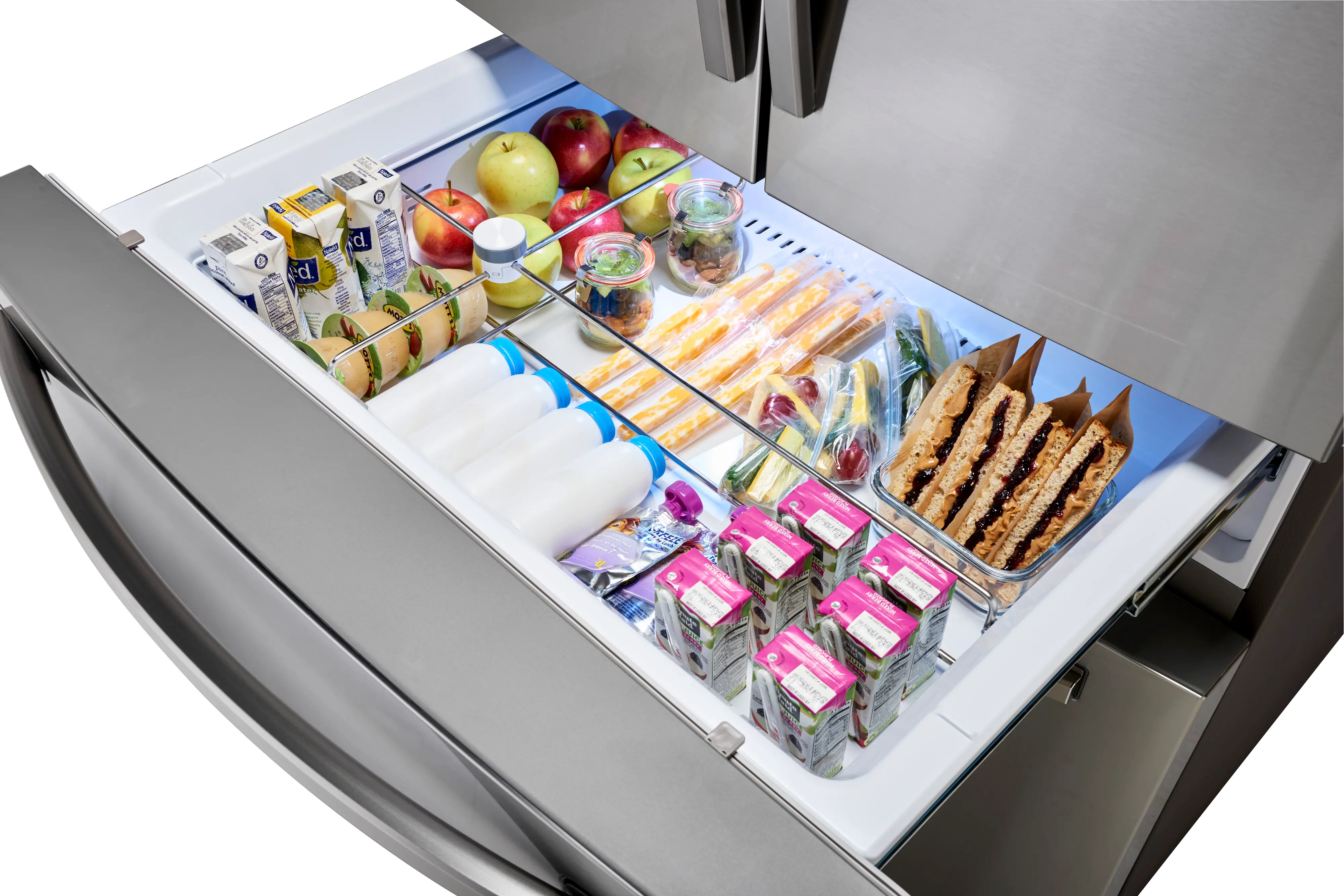 RF28R7201SR Samsung 28 cu ft French Door Refrigerator - Stainless Steel-7