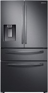 RF28R7201SG Samsung 4 Door French Door Smart Refrigerator - 28 cu. ft., 36 Inch Black Stainless Steel