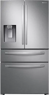 RF24R7201SR Samsung 22.6 cu ft 4 Door Refrigerator - Counter Depth Stainless Steel