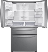 RF24R7201SR Samsung French 4 Door Smart Refrigerator - Counter Depth, 22.6 cu. ft., 36 Inch Stainless Steel-4