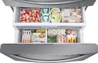 RF24R7201SR Samsung French 4 Door Smart Refrigerator - Counter Depth, 22.6 cu. ft., 36 Inch Stainless Steel-7