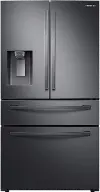 RF24R7201SG Samsung 22.6 cu ft 4 Door Refrigerator - Counter Depth Black Stainless Steel