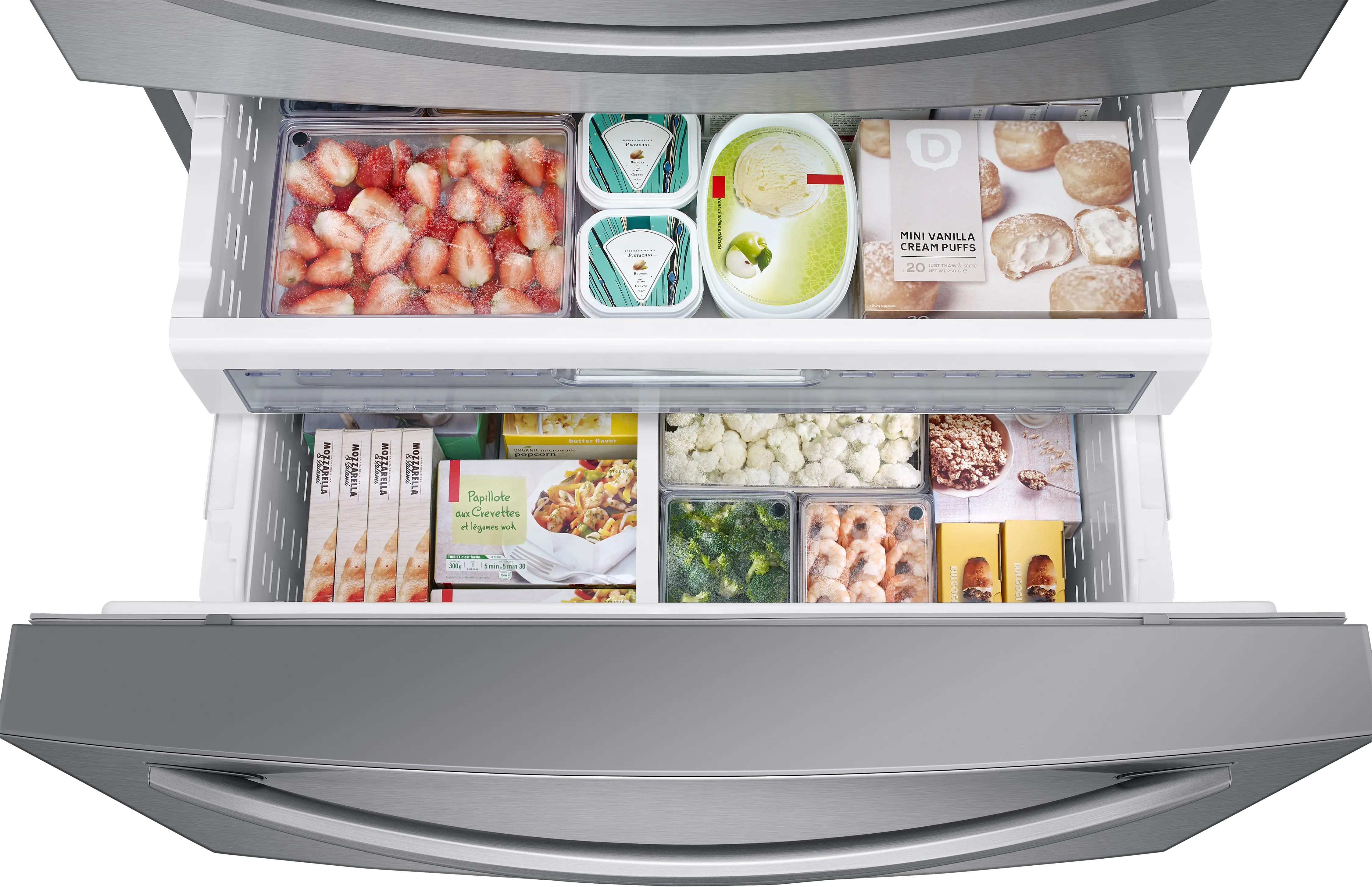 RF28R7351SR Samsung 27.8 cu ft 4 Door Refrigerator - Stainless Steel-5