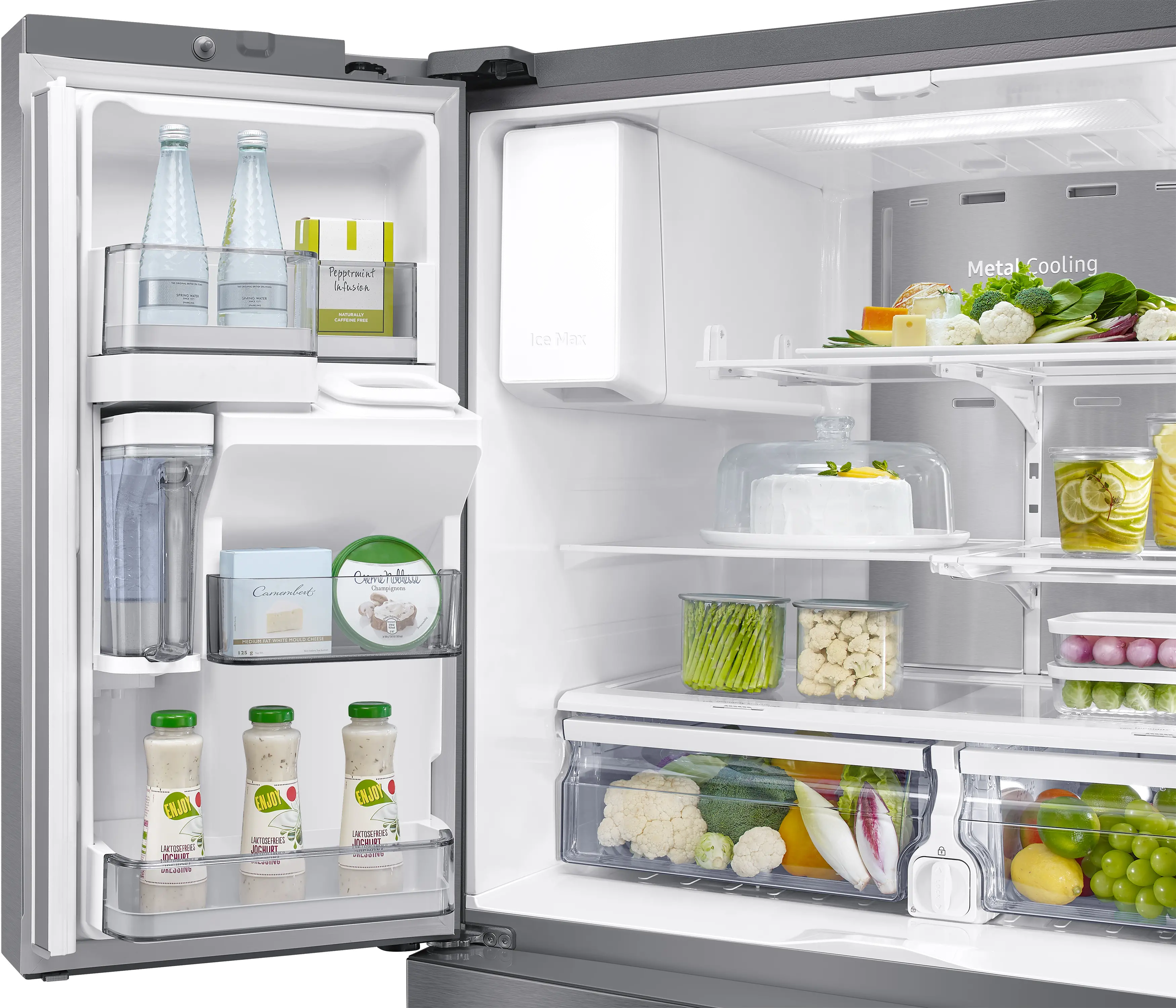 RF28R7351SR Samsung 27.8 cu ft 4 Door Refrigerator - Stainless Steel-6