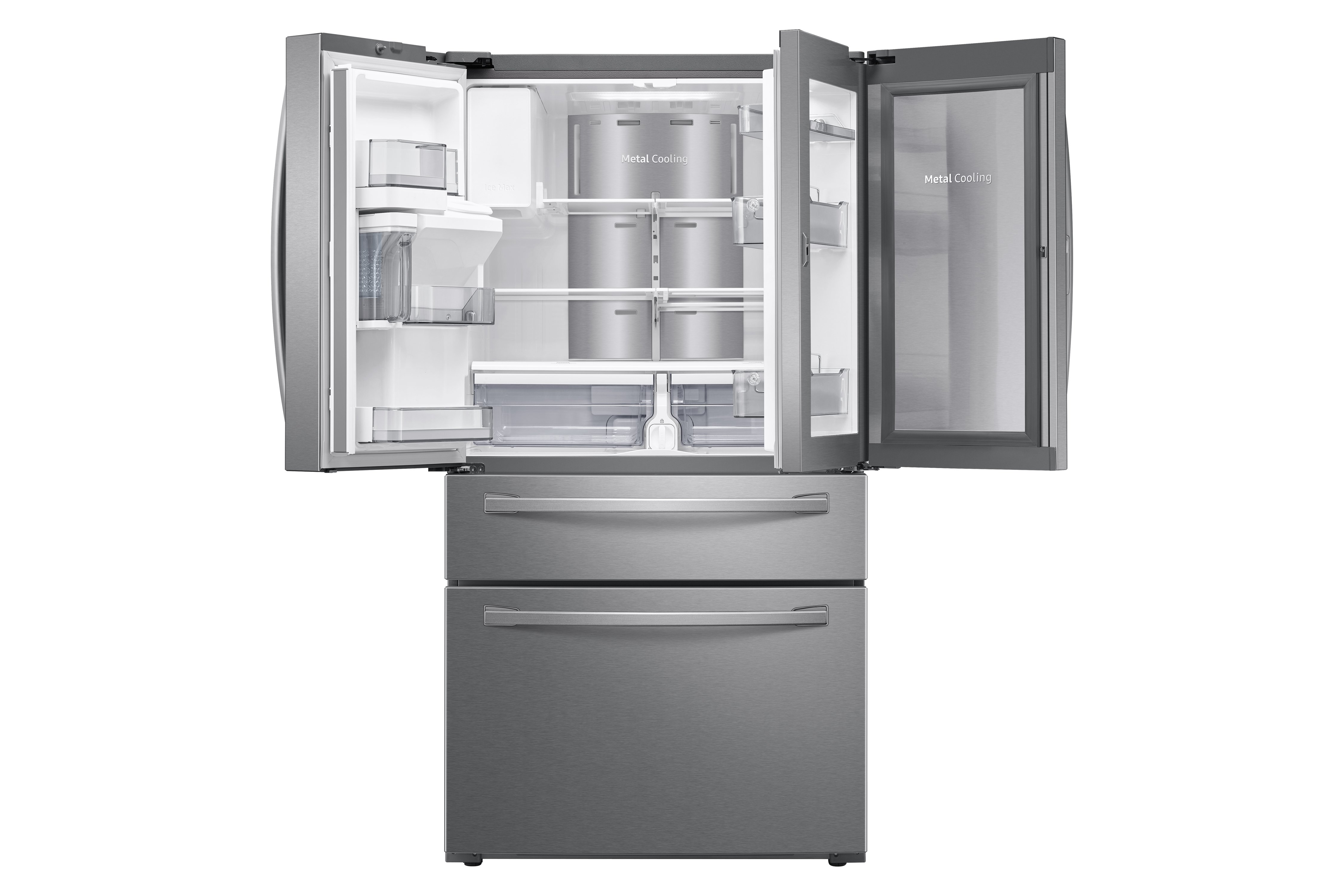RF28R7351SR Samsung French Door Food Showcase Refrigerator - 27.8 cu ft 36 W Fingerprint Resistant Stainless Steel-8