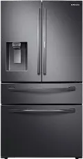 RF28R7351SG Samsung 28.8 cu ft 4 Door Refrigerator - Black Stainless Steel