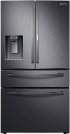 RF28R7351SG Samsung French Door Food Showcase Smart Refrigerator - 27.8 cu. ft., 36 Inch Black Stainless Steel
