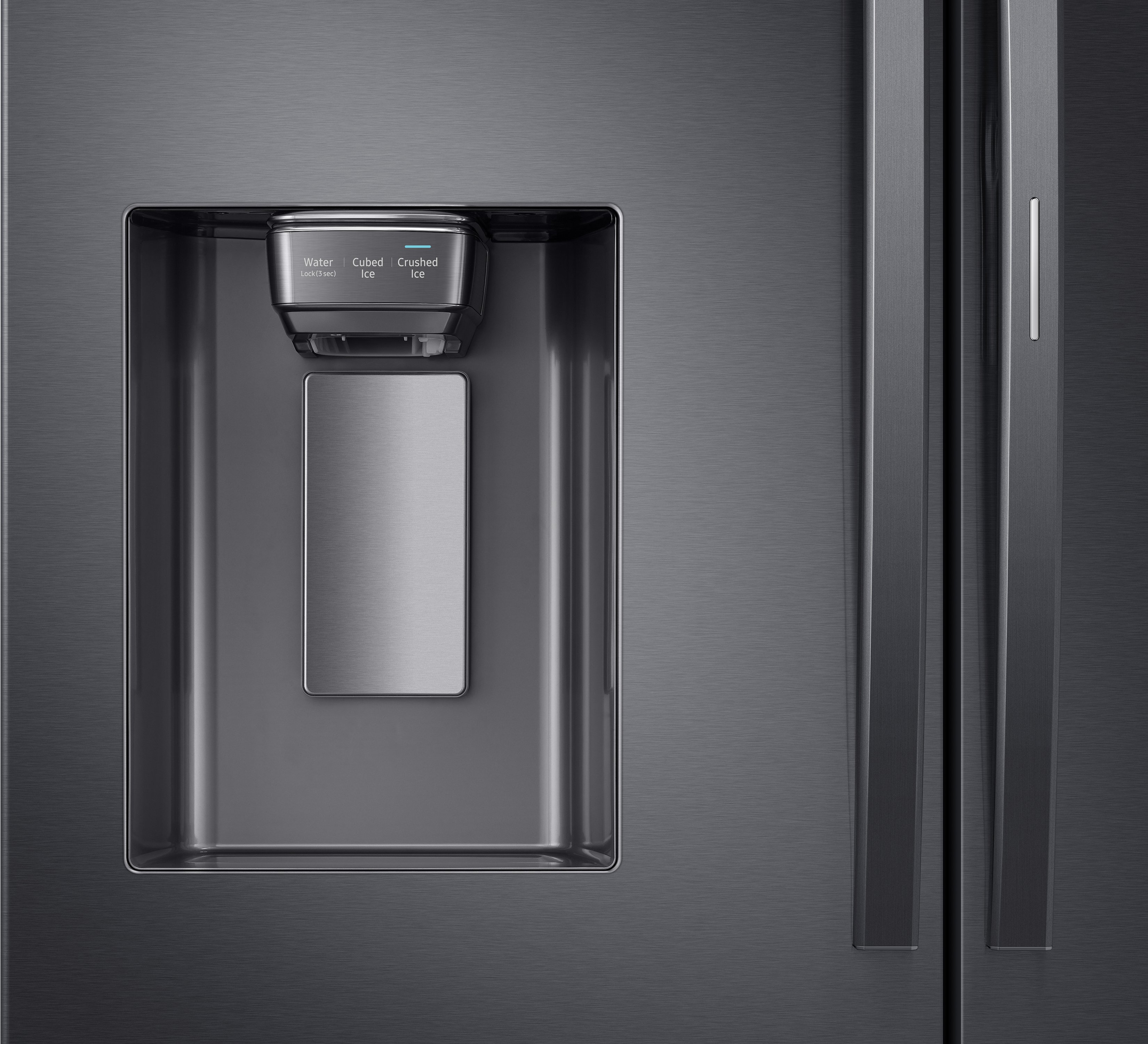 RF22R7351SG Samsung 22.4 cu ft Counter Depth French Door Refrigerator with Food Showcase - 36 W Black Stainless Steel-5