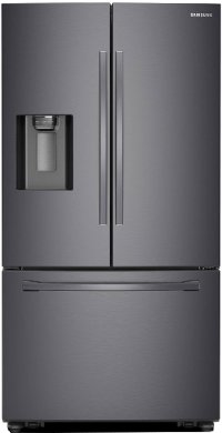 RF28R6201SG Samsung 28 cu. ft. French Door Smart Refrigerator - 36 Inch Black Stainless Steel