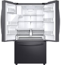 RF28R6201SG Samsung 28 cu. ft. French Door Smart Refrigerator - 36 Inch Black Stainless Steel-3