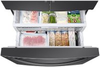 RF28R6201SG Samsung 28 cu. ft. French Door Smart Refrigerator - 36 Inch Black Stainless Steel-7