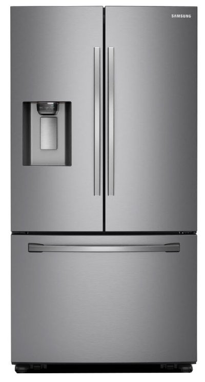RF28R6201SR Samsung 28 cu. ft. French Door Smart Refrigerator - 36 Inch Stainless Steel