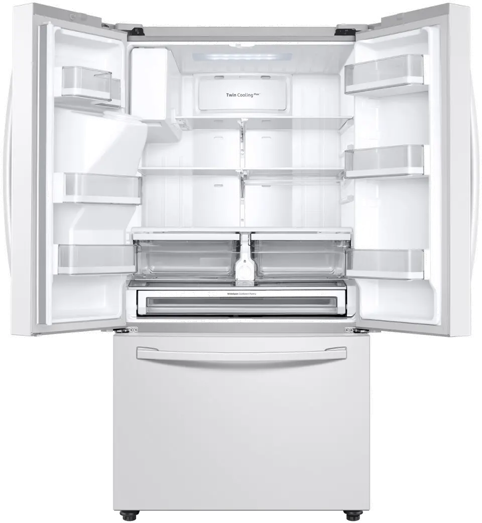RF28R6202WW Samsung 28 cu ft French Door Refrigerator - White-7