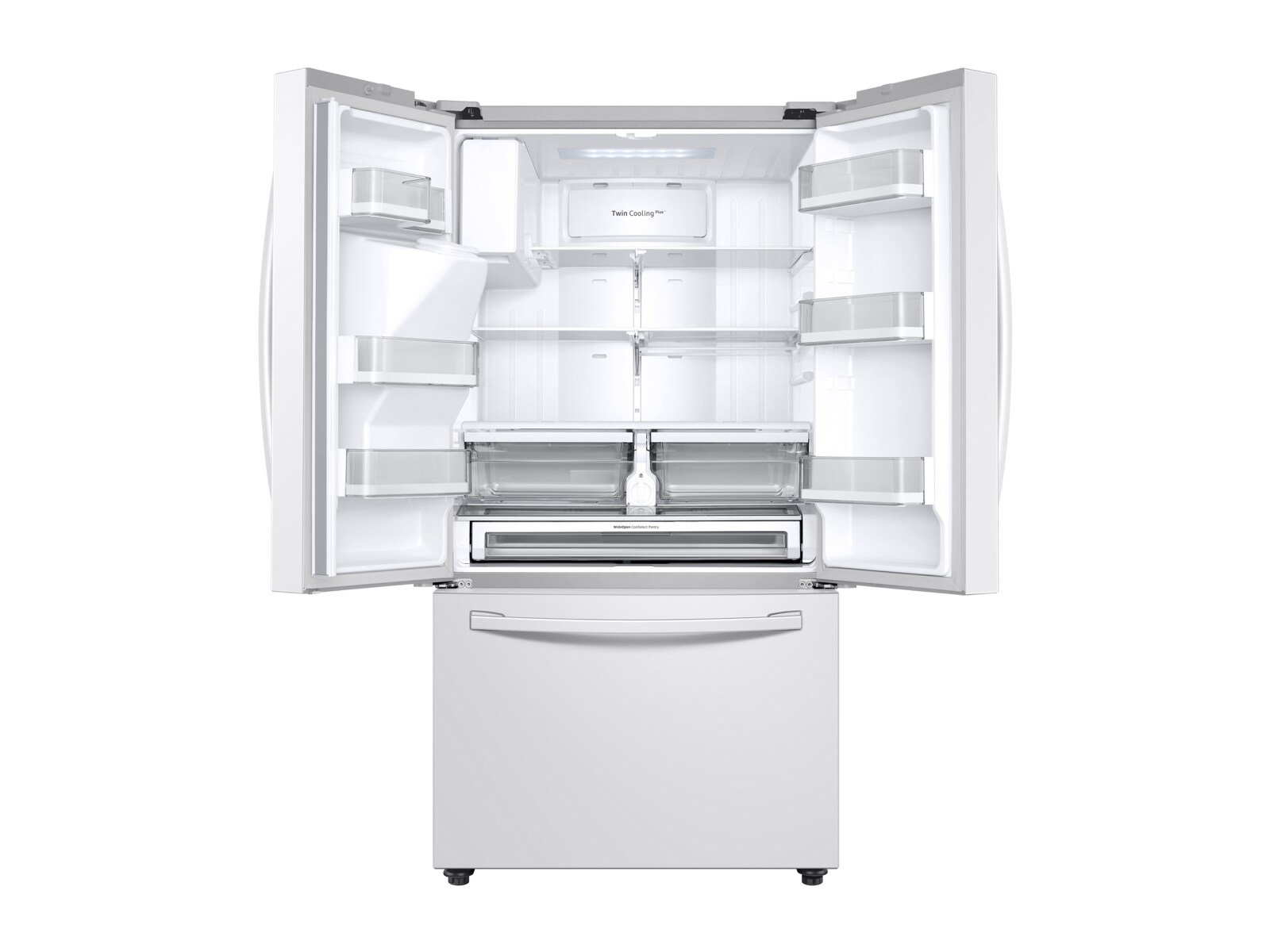 RF28R6202WW Samsung 28 cu ft French Door Smart Refrigerator - 36 W White-7