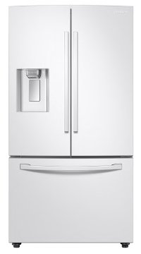 RF28R6202WW Samsung 28 cu. ft. French Door Smart Refrigerator - 36 Inch White-2