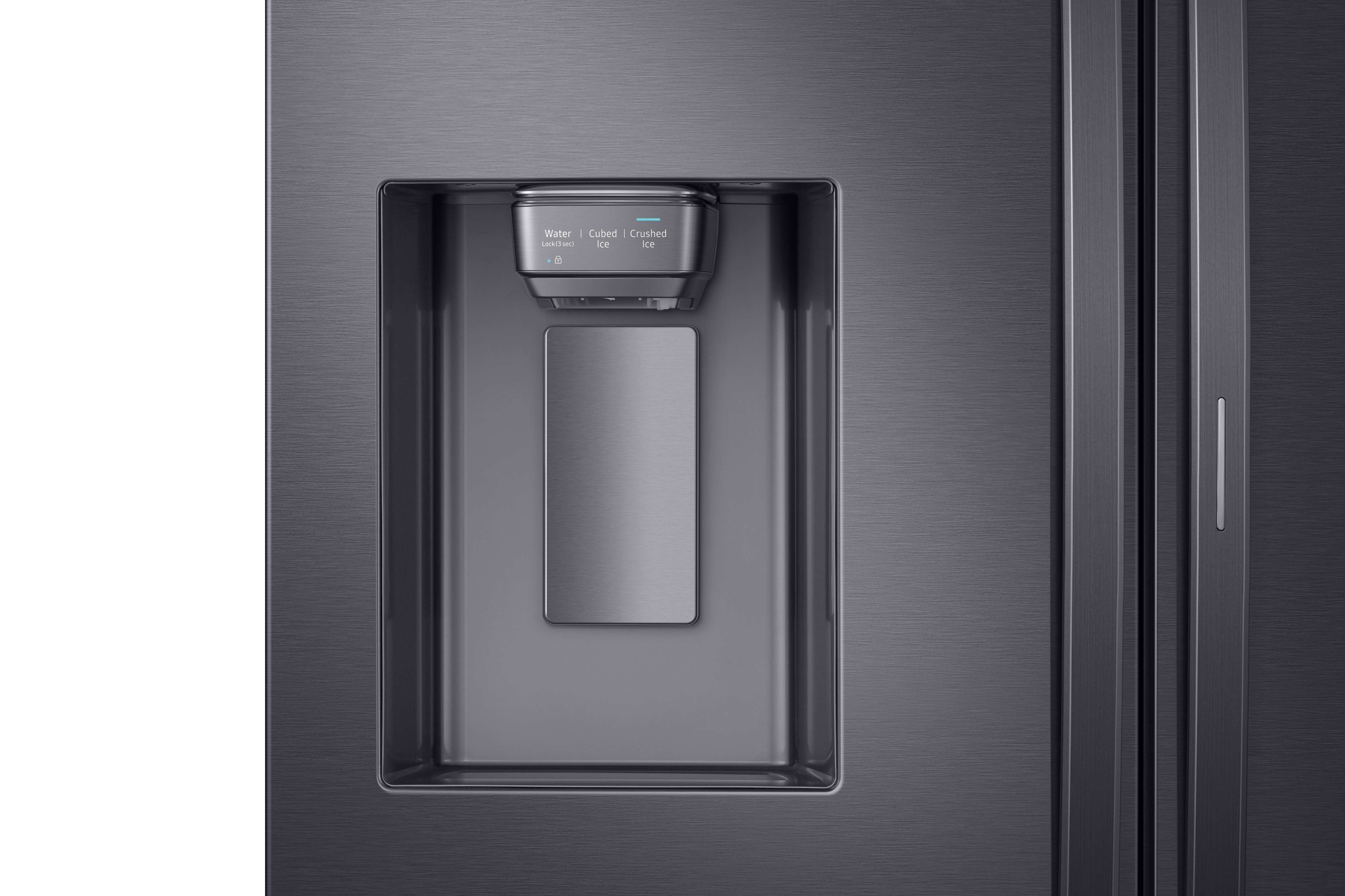 RF28R6301SG Samsung 28 cu ft French Door-in-Door Smart Refrigerator - 36 W Black Stainless Steel-5