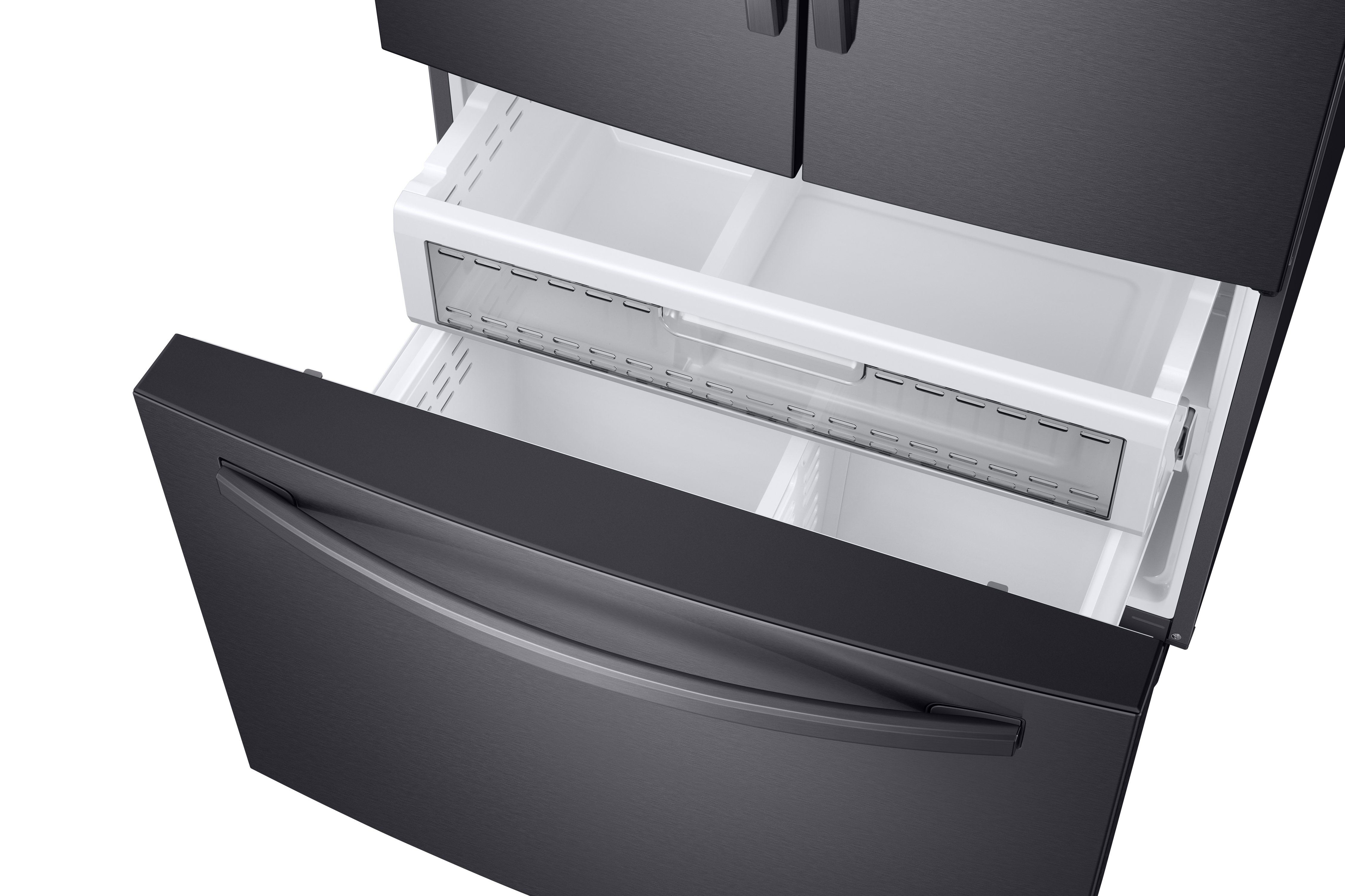 RF28R6301SG Samsung 28 cu ft French Door-in-Door Smart Refrigerator - 36 W Black Stainless Steel-7