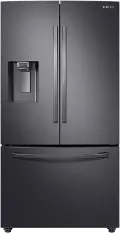 RF28R6301SG Samsung 28 cu ft French Door in Door Smart Refrigerator - Black Stainless Steel