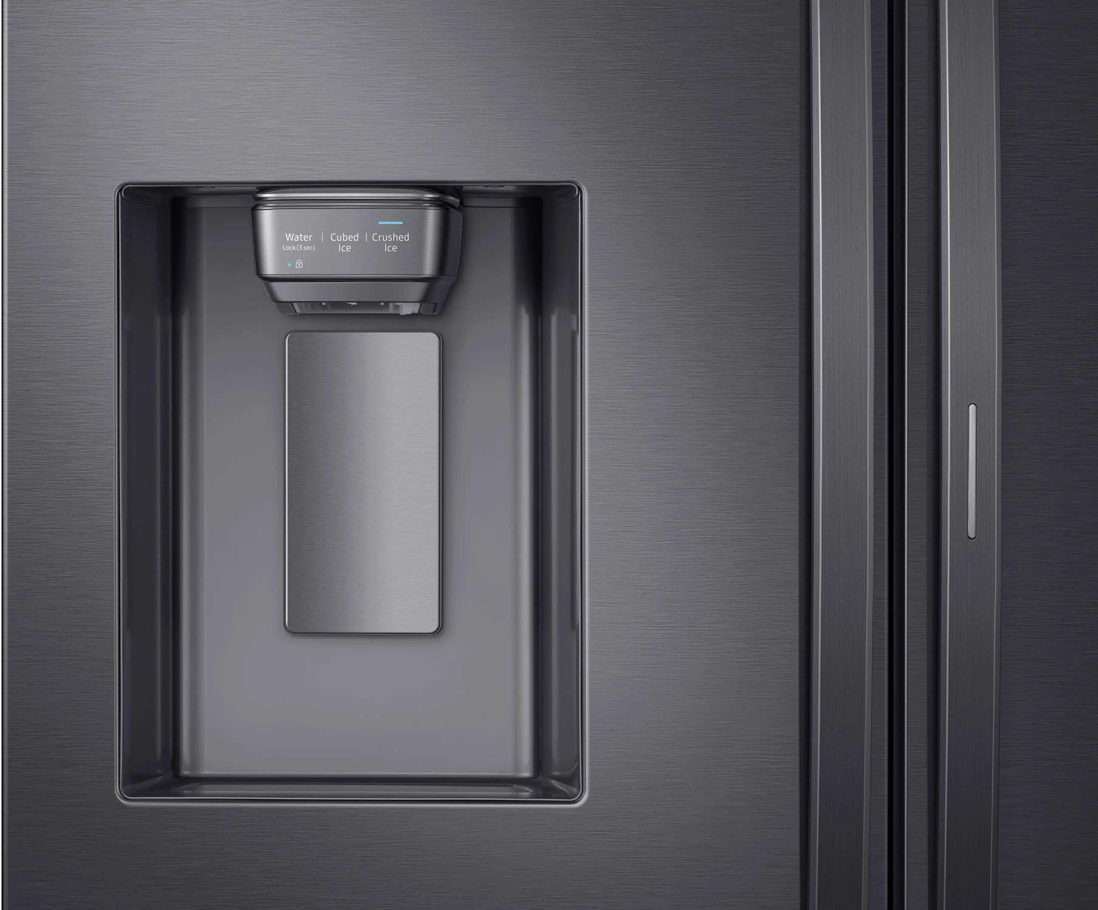 RF28R6301SG Samsung 28 cu ft French Door in Door Smart Refrigerator - Black Stainless Steel-5