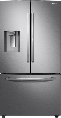 RF28R6301SR Samsung French Door-in-Door Smart Refrigerator - 28 cu. ft., 36 Inch Stainless Steel