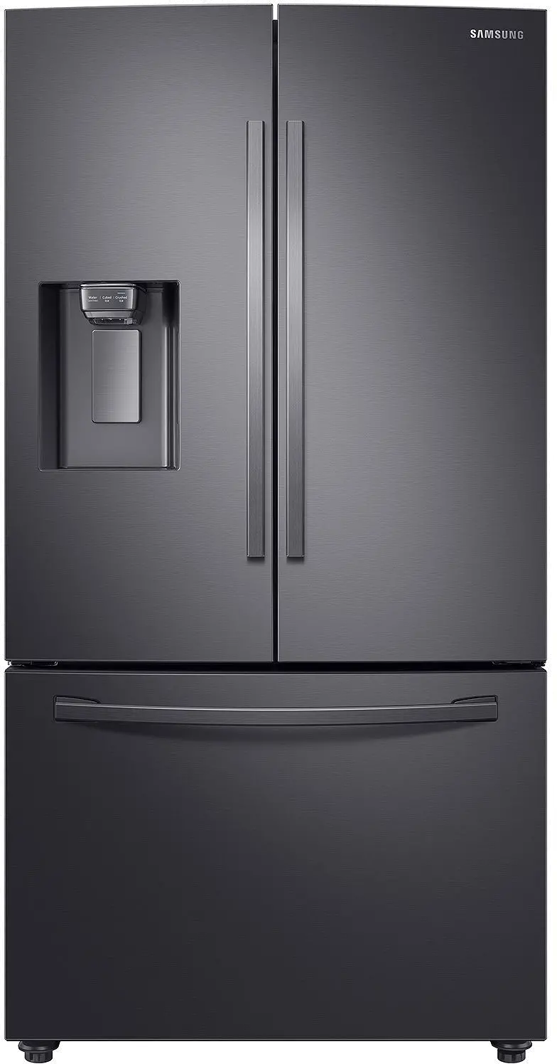 RF23R6201SG Samsung 22.6 cu ft French Door Refrigerator - Counter Depth Black Stainless Steel-1