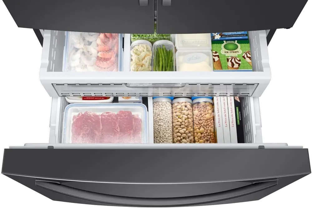 RF23R6201SG Samsung 22.6 cu ft French Door Refrigerator - Counter Depth Black Stainless Steel-5