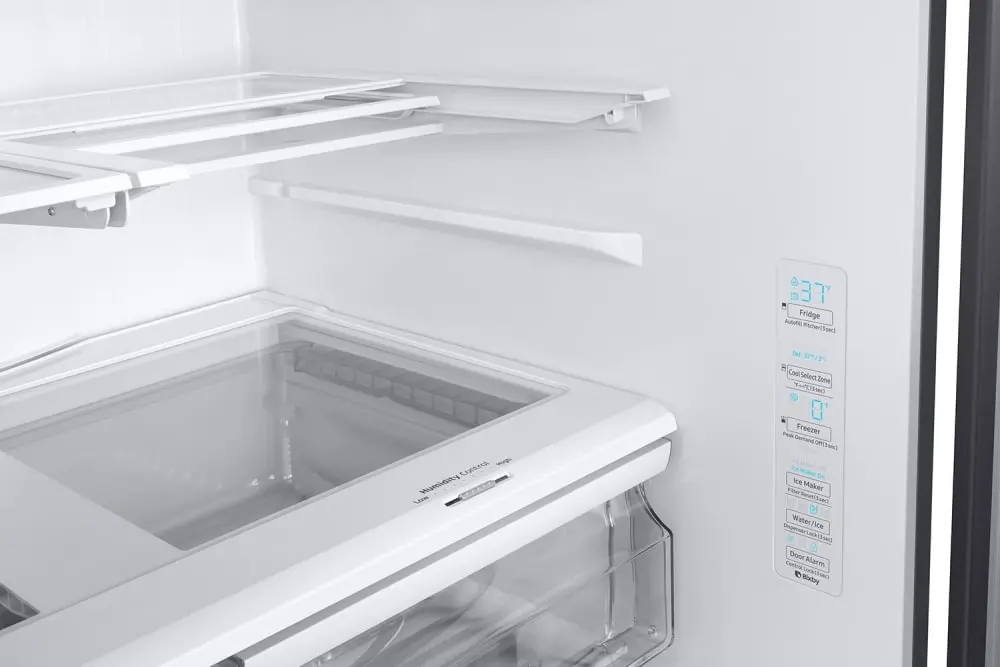 RF23R6201SG Samsung 22.6 cu ft French Door Refrigerator - Counter Depth Black Stainless Steel-7