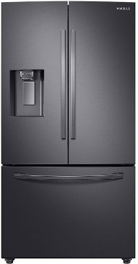 RF23R6201SG Samsung 22.6 cu. ft. French Door Smart Refrigerator - 36 Inch Counter Depth Black Stainless Steel