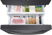 RF23R6201SG Samsung 22.6 cu. ft. French Door Smart Refrigerator - 36 Inch Counter Depth Black Stainless Steel-5